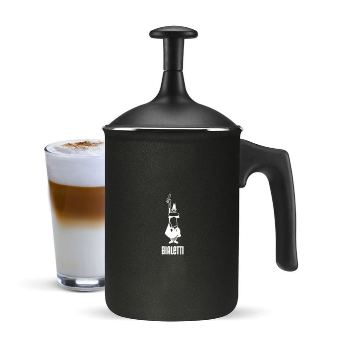 Bialetti Perffetto Crema Mousseur à lait manuel - 330 ml - Noir Bialetti Perffetto Crema Mousseur à lait manuel - 330 ml - Noir