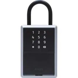ABUS KeyGarage 797 Smart-BT B - Boîte à clés intelligente Bluetooth - Ouverture par smartphone/code - 20 clés, 3 clés voiture, 30 cartes - IP54