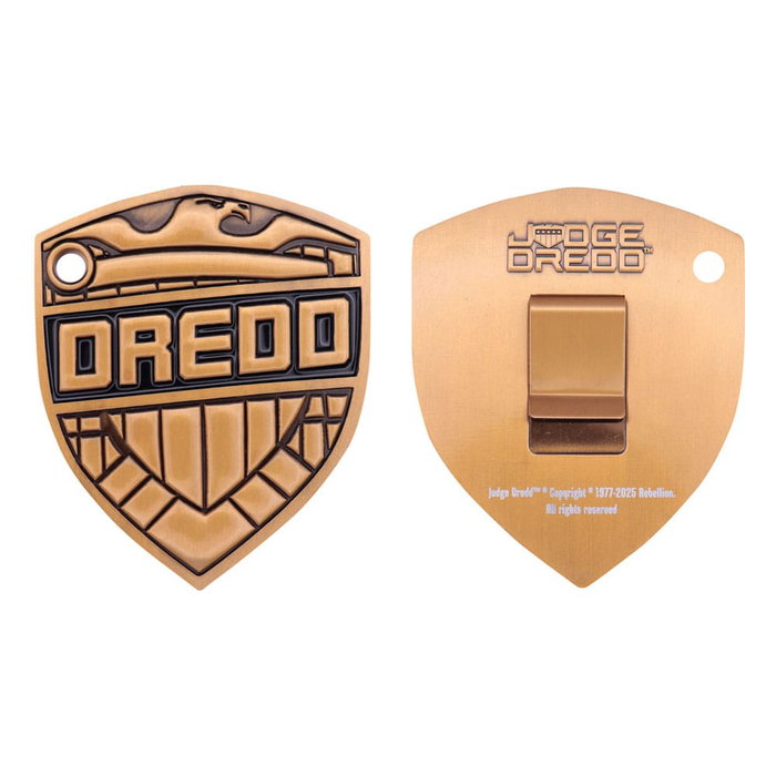FaNaTtik Réplique Judge Dredd Badge Limited Edition 2000 AD