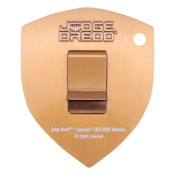 FaNaTtik Réplique Judge Dredd Badge Limited Edition 2000 AD