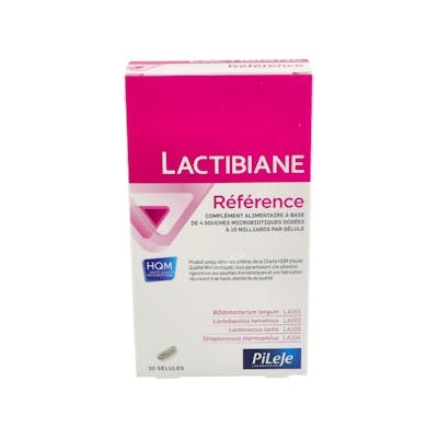 PILEJE Lactibiane Reference 30 gélules – Probiotique flore intestinale confort digestif PILEJE Lactibiane Reference 30 gélules – Probiotique flore intestinale confort digestif
