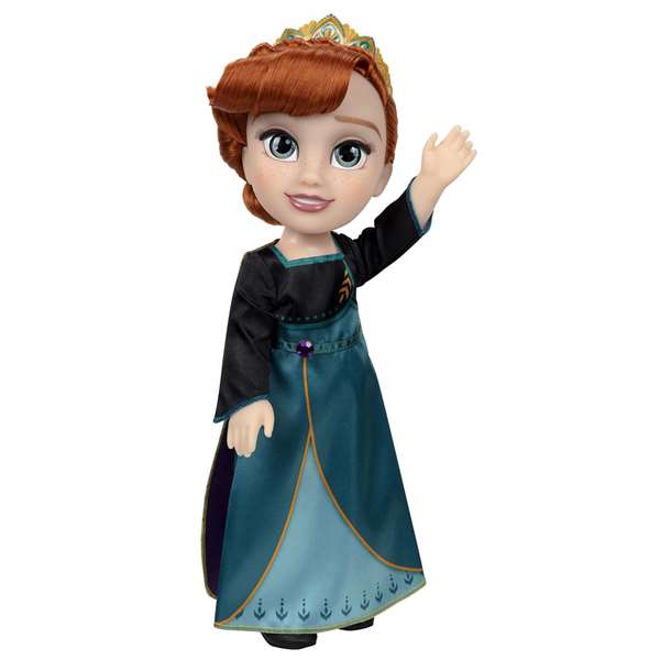 Disney Frozen Anna Poupée Figurine 38 cm - Produit en Français et Autres Langues (PVC)