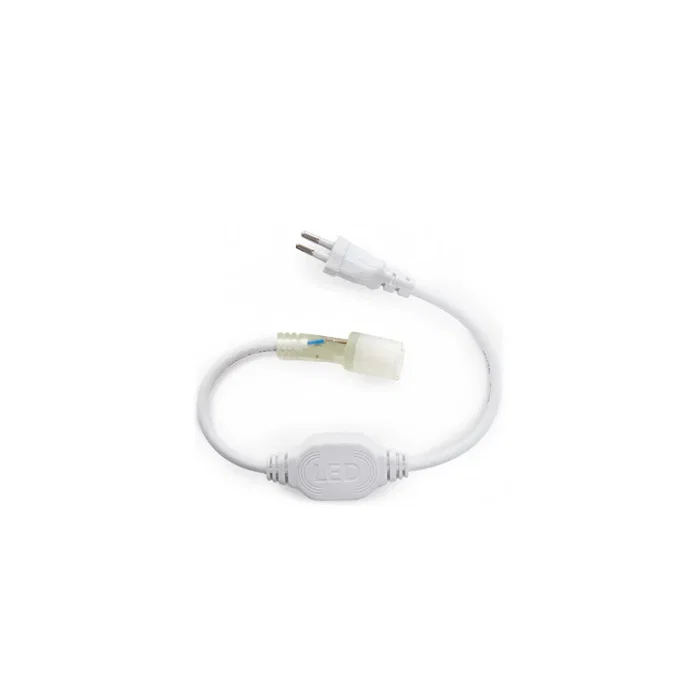 Enchufe Neon Flex 6x12mm 220V Enchufe Neon Flex 6x12mm 220V