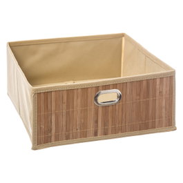 5five Simply Smart Panier Multi-usages en Bambou Naturel