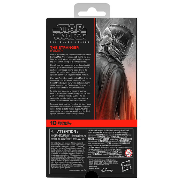 Hasbro Star Wars The Black Series figurine The Stranger (Qimir) 15 cm