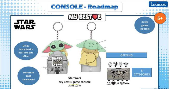Lexibook Consola Star Wars avec écran LCD et 3 jeux Disney Stitch Lexibook Consola Star Wars avec écran LCD et 3 jeux Disney Stitch