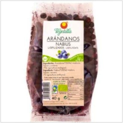 VEGETALIA Arándanos liofilizados BIO 40g VEGETALIA Arándanos liofilizados BIO 40g