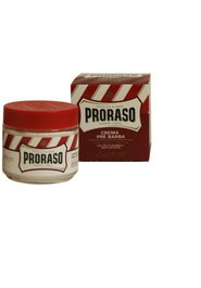 Proraso Crème Pré-Rasage au Santal et au Karité pour Barbe Dure 100 ml