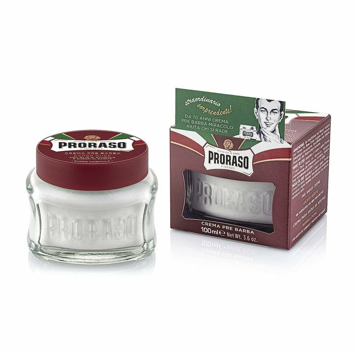 Proraso Crème de pré-rasage Bois de Santal et Beurre de Karité 100 ml