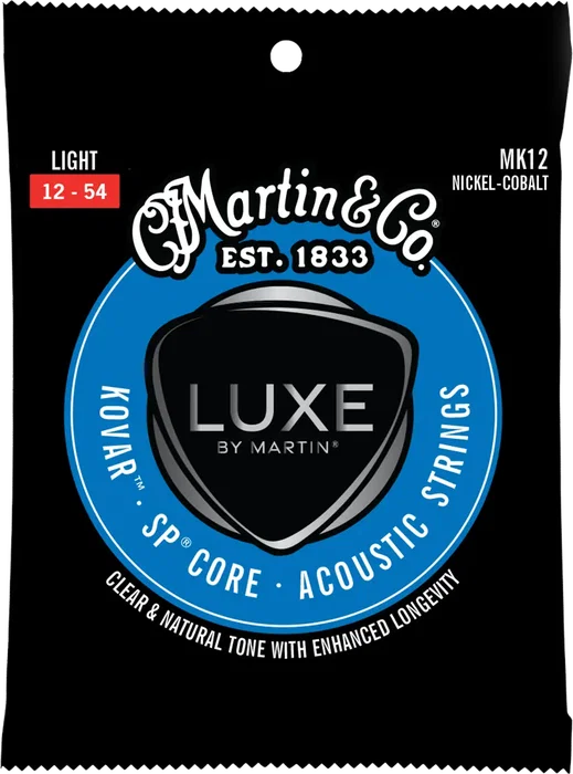 Martin Jeu de cordes acoustique Luxe Kovar Sp Core Light 12-54 Martin Jeu de cordes acoustique Luxe Kovar Sp Core Light 12-54