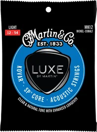 Martin Jeu de cordes acoustique Luxe Kovar Sp Core Light 12-54