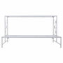 Sous-pot Alexandra House Living Blanc Fer 44 x 44 x 80 cm