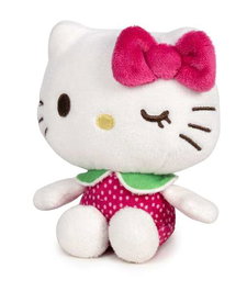 Play By Play Peluche Hello Kitty Beans Fruit 12 cm - Modèles assortis envoyés aléatoirement
