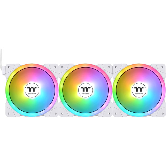 Thermaltake SWAFAN EX12 ARGB White TT Premium Edition 3 Pack Thermaltake SWAFAN EX12 ARGB White TT Premium Edition 3 Pack