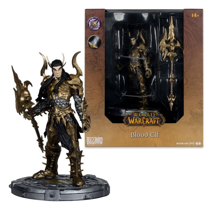 McFarlane Toys World of Warcraft Blood Elf Édition Limitée 16 cm McFarlane Toys World of Warcraft Blood Elf Édition Limitée 16 cm