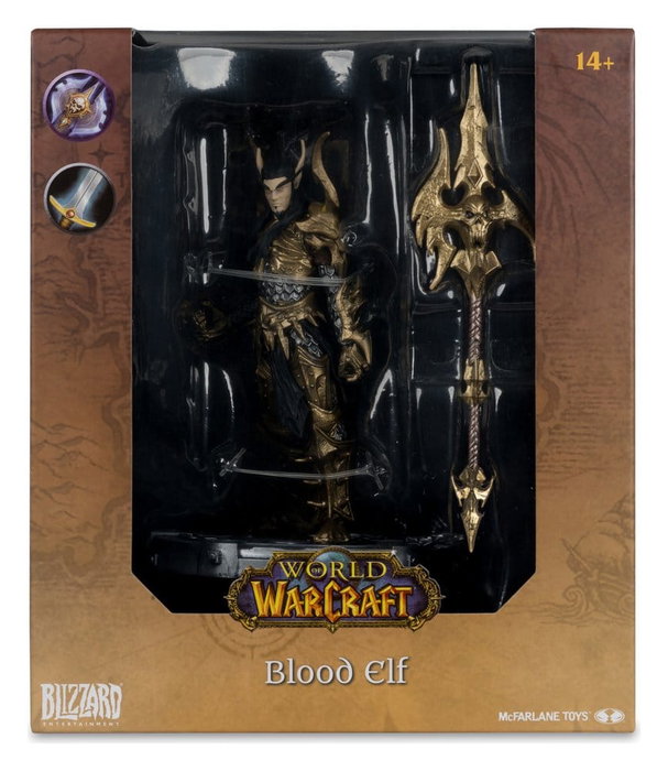 McFarlane Toys World of Warcraft Blood Elf Édition Limitée 16 cm McFarlane Toys World of Warcraft Blood Elf Édition Limitée 16 cm