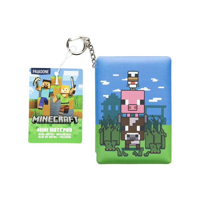 Paladone Products Minecraft porte-clés Puffy Notepad Paladone Products Minecraft porte-clés Puffy Notepad