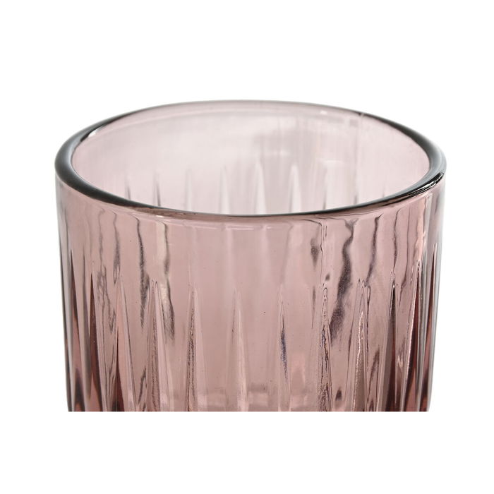 Set de Verres Home ESPRIT Rose Verre 8 x 8 x 14,5 cm (6 Unités) Set de Verres Home ESPRIT Rose Verre 8 x 8 x 14,5 cm (6 Unités)