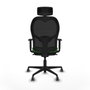 Piqueras y Crespo Chaise de Bureau 1D036G2 Vert