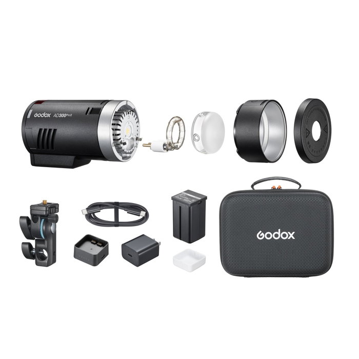 Godox AD300 Pro II Flash de Studio sur Batterie