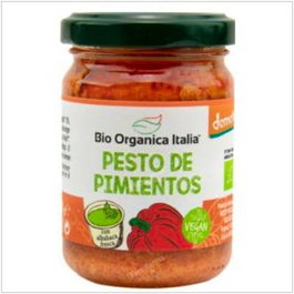 BIO ORGANICA ITALIA Pesto Pimientos 140 g Bio Vegan