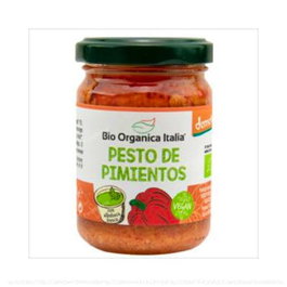 BIO ORGANICA ITALIA Pesto Pimientos 140 g Bio Vegan