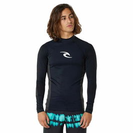 T-Shirt de Bain Rip Curl Waves pf Noir