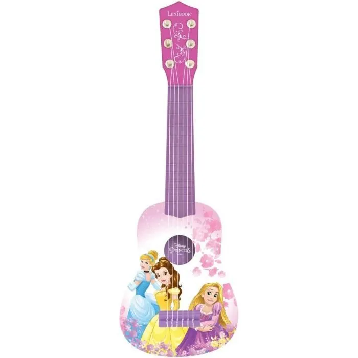 Lexibook Guitare pour Enfants Disney Princesses - 53 cm - Avec Guide d'Apprentissage et 6 Cordes Nylon - Premier Instrument Musical Lexibook Guitare pour Enfants Disney Princesses - 53 cm - Avec Guide d'Apprentissage et 6 Cordes Nylon - Premier Instrument Musical