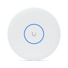 Ubiquiti Point d'Accès WiFi 7 Ceiling-mounted, 6 GHz, Couverture 140 m², Ports 10/5/2.5/1 GbE avec PoE+, Supporte 300+ Clients