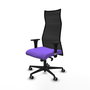 Piqueras y Crespo Chaise de Bureau Albacete Lila et Noir