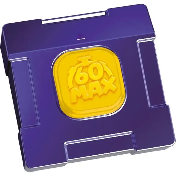 Asmodee 60 Max - Jeu de société en français avec minuteur - Jeu de mime et de mots - Délai de 60 secondes pour faire deviner des listes