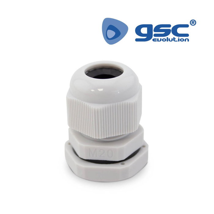 GSC Evolution Kit Presse-étoupe M20 avec joint et écrou 6-11mm IP68 (Sac de 5 unités) GSC Evolution Kit Presse-étoupe M20 avec joint et écrou 6-11mm IP68 (Sac de 5 unités)