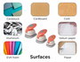 Innspiro Set de 3 perforatrices de figures circulaires Eva Foam (1 cm, 1,6 cm, 2,5 cm)