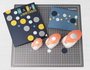Innspiro Set de 3 perforatrices de figures circulaires Eva Foam (1 cm, 1,6 cm, 2,5 cm)