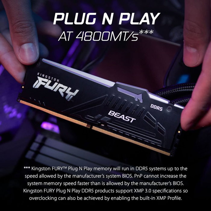 Kingston Fury Beast KF556C40BBA-16GB DDR5 5600 RGB