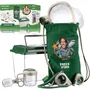 Bresser x Freek Vonk - Kit de découverte en plein air pour enfants, 8 pièces : terrarium, filet à papillons, périscope, boussole sifflet, gobelet loupe et sac