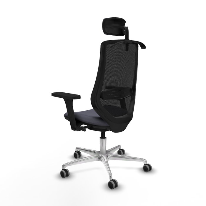 Piqueras y Crespo Chaise de Bureau Mardos Gris foncé Piqueras y Crespo Chaise de Bureau Mardos Gris foncé