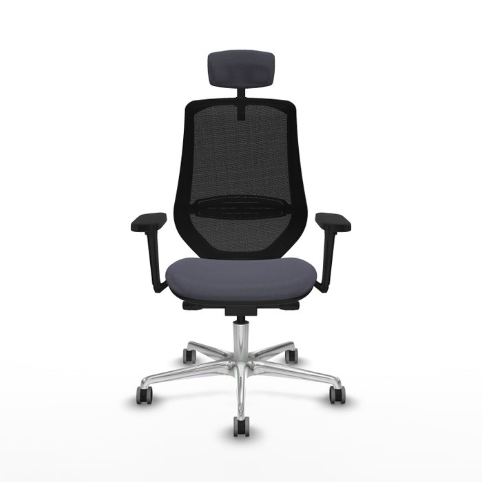 Piqueras y Crespo Chaise de Bureau Mardos Gris foncé Piqueras y Crespo Chaise de Bureau Mardos Gris foncé