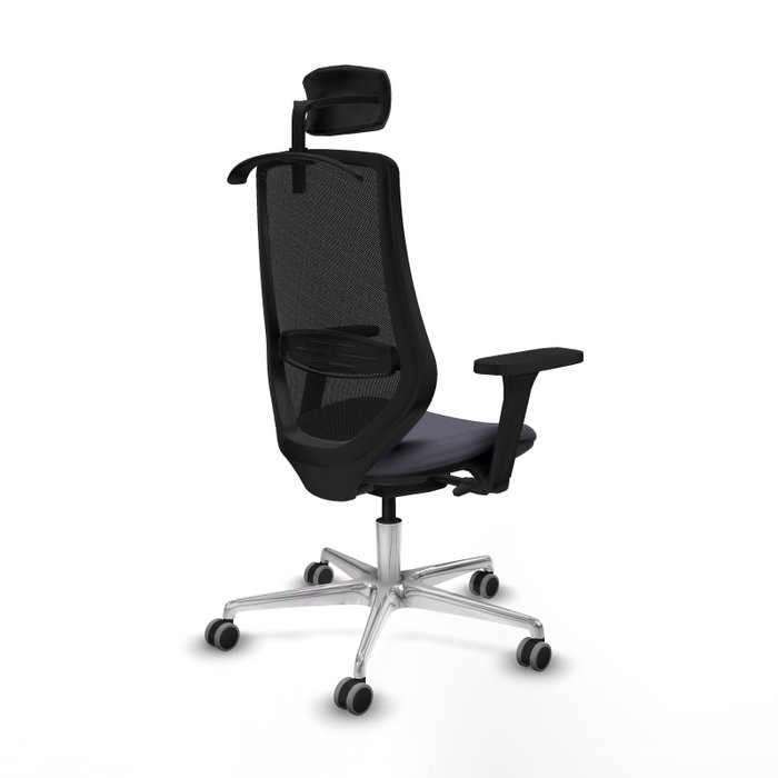 Piqueras y Crespo Chaise de Bureau Mardos Gris foncé Piqueras y Crespo Chaise de Bureau Mardos Gris foncé