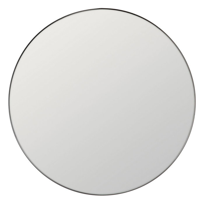 BigBuy Home Miroir mural Noir 120 x 4,2 x 120 cm