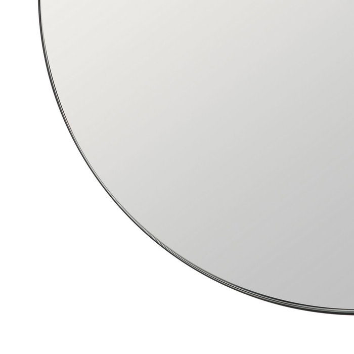 BigBuy Home Miroir mural Noir 120 x 4,2 x 120 cm