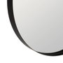 BigBuy Home Miroir mural Noir 120 x 4,2 x 120 cm