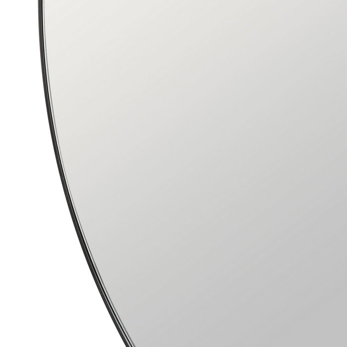 BigBuy Home Miroir mural Noir 120 x 4,2 x 120 cm