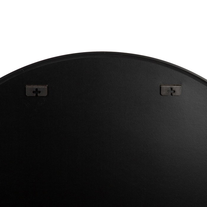 BigBuy Home Miroir mural Noir 120 x 4,2 x 120 cm