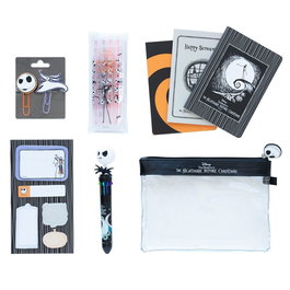 ERIK - Set de Papeterie Disney La Belle et la Bête - Contient Stylos 10 Couleurs, Carnets, Surligneurs, Notes