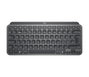 Logitech MX Keys Mini - Clavier Bluetooth minimaliste sans fil avec rétroéclairage - Layout Scandinave/Danois/Norvégien/Suédois/Finlandais AZERTY - Compatible Logi Bolt - Graphite