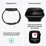 Apple Watch Series 10 GPS + Cellular 46 mm Boîtier Titane Ardoise Bracelet Boucle Milanaise Ardoise S/M