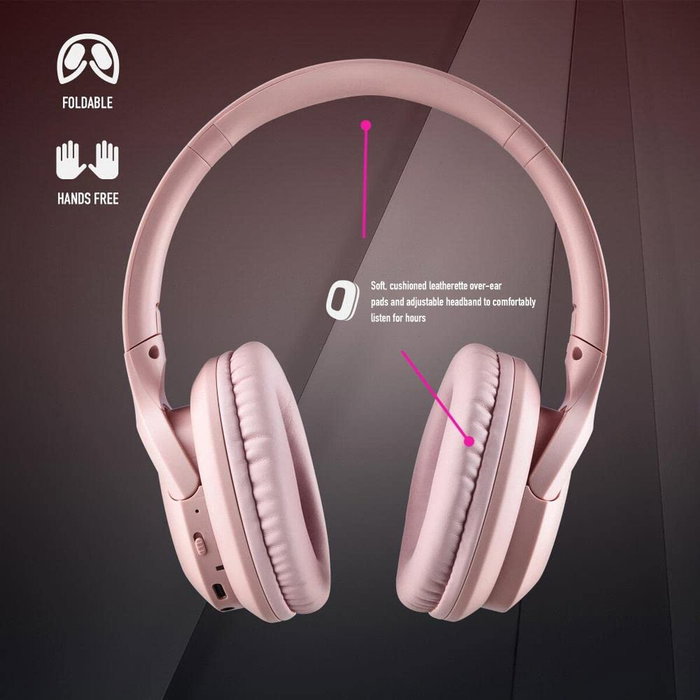 Casque NGS ARTICA GREED Noir Rose
