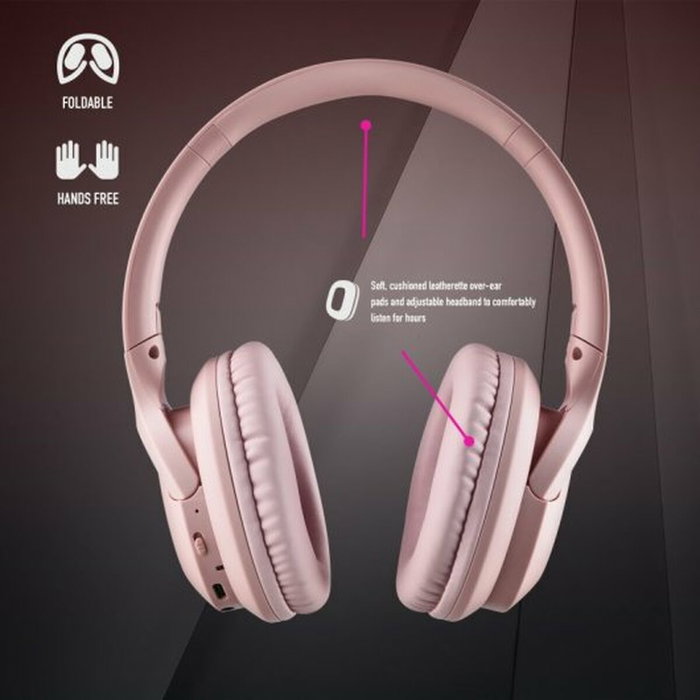 Casque NGS ARTICA GREED Noir Rose