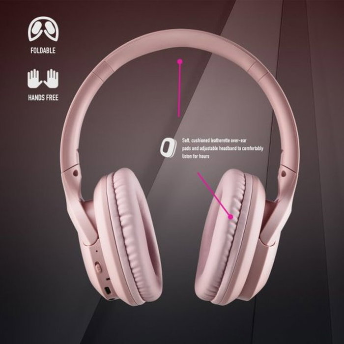 Casque NGS ARTICA GREED Noir Rose